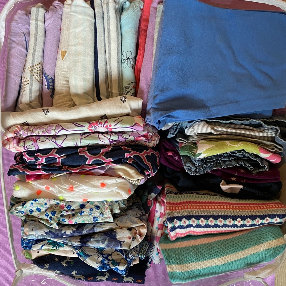 Lot of girls clothes for ages 7 & up